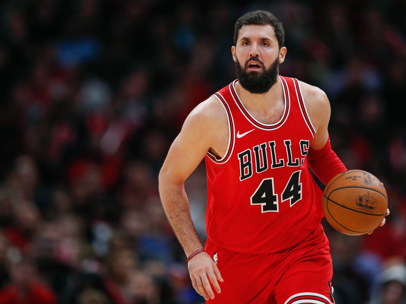 Nikola Mirotic In The Bulls Jersey