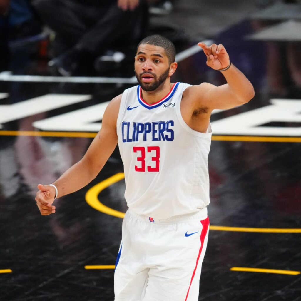 Nicolas Batum in the Clippers Jersey(Source: Sports Illustrated)