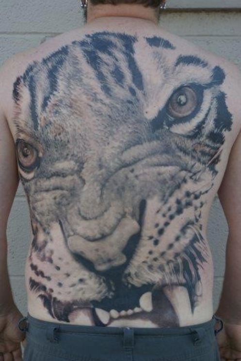 Raymond Tiger Eye Tattoo