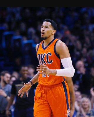 Andre Roberson in a basketball court