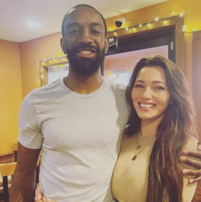 Russ Smith with his girlfriend Cecy