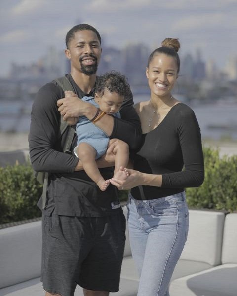 Spencer Dinwiddie and Arielle Roberson