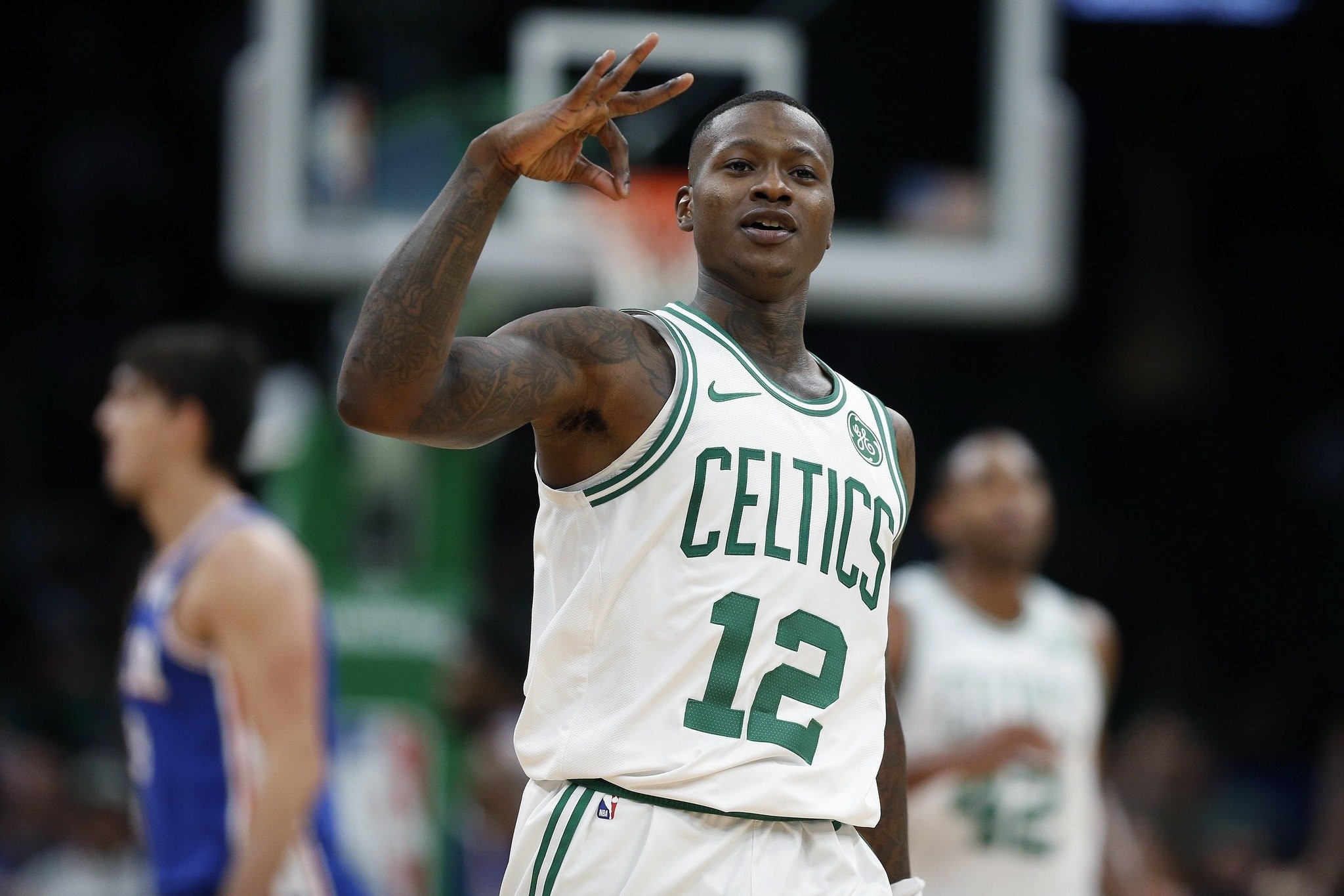 Terry with the Boston Celtics (Source: massivelive.com)