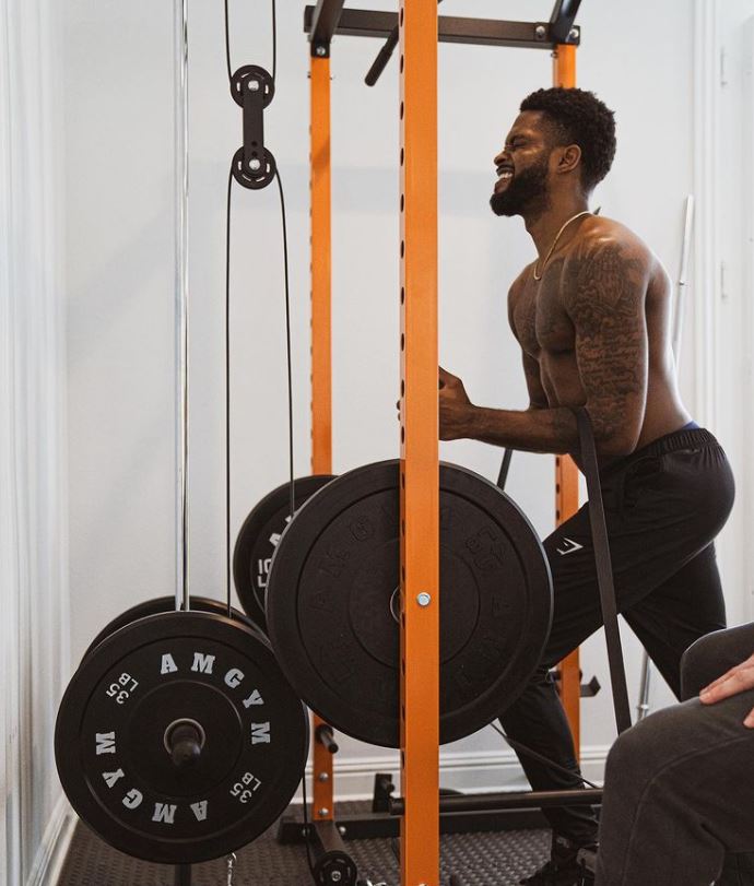 Troy Daniels Exercising