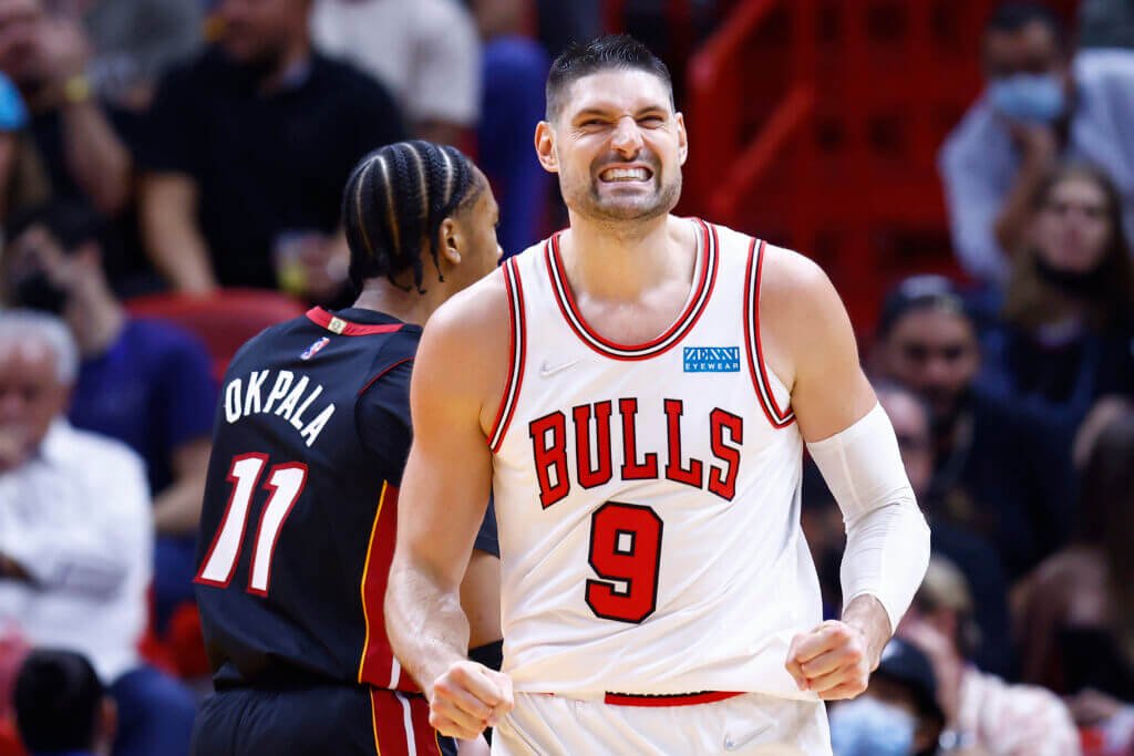 Vucevic with Chicago Bulls (Source: theathletic.com)