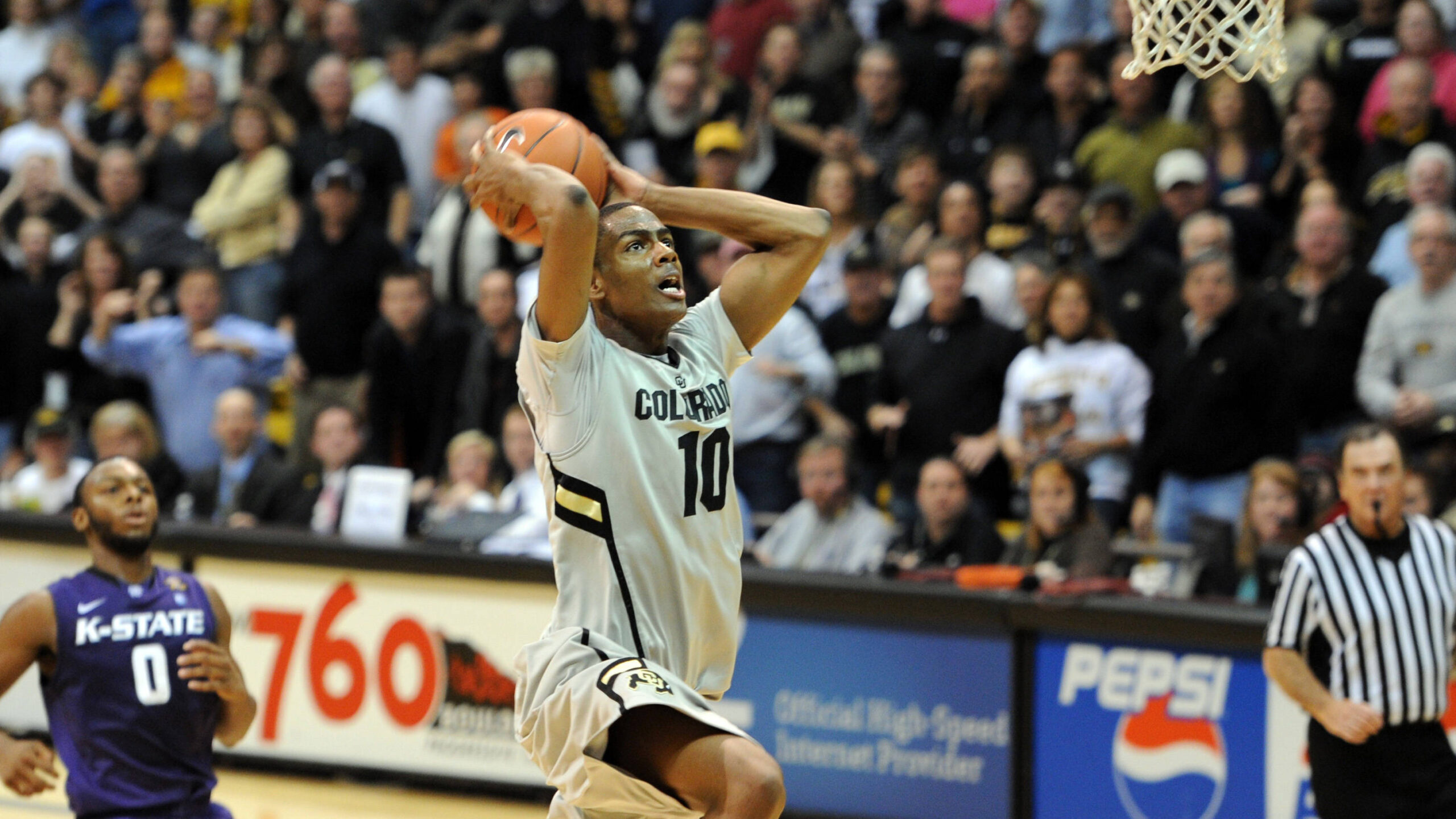 Burks Before His NBA Draft Playing For Colorado University