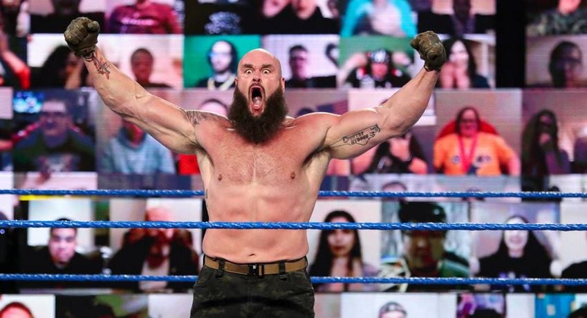 Brawn Strowman in Smackdown.