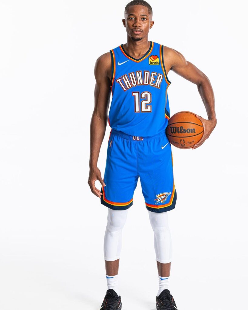 Mamadi Diakite In The Thunder Jersey