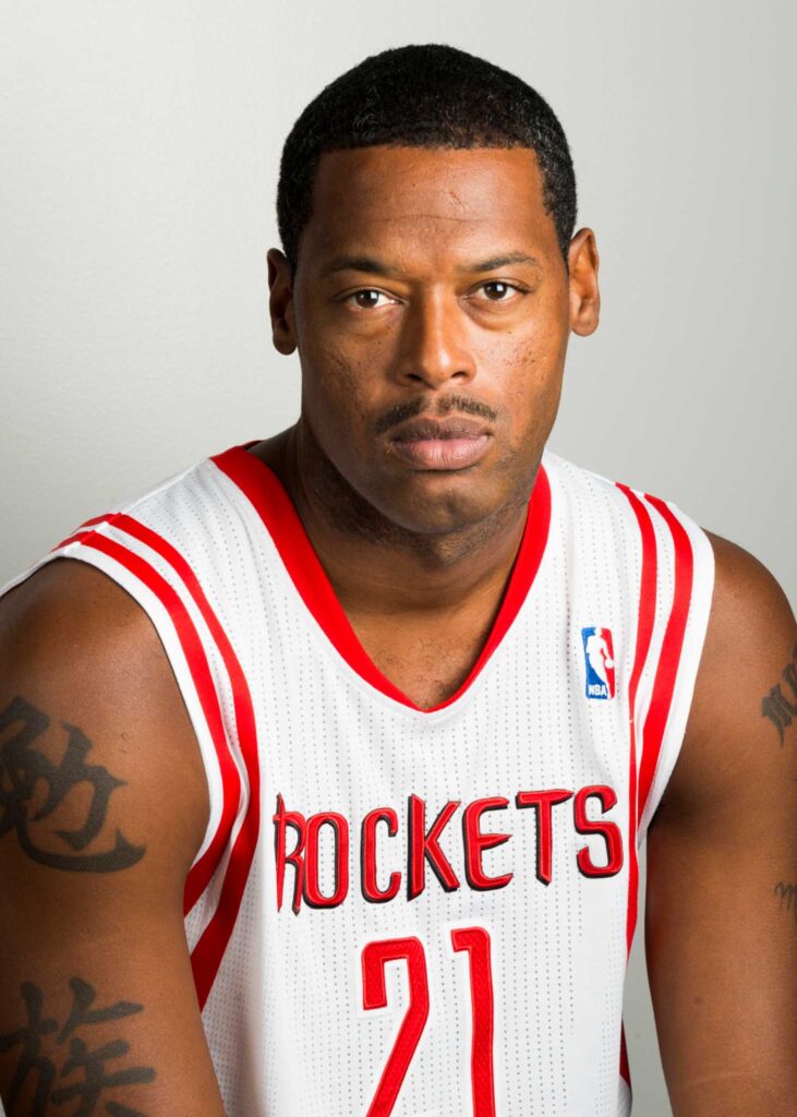 NBA player Marcus Camby