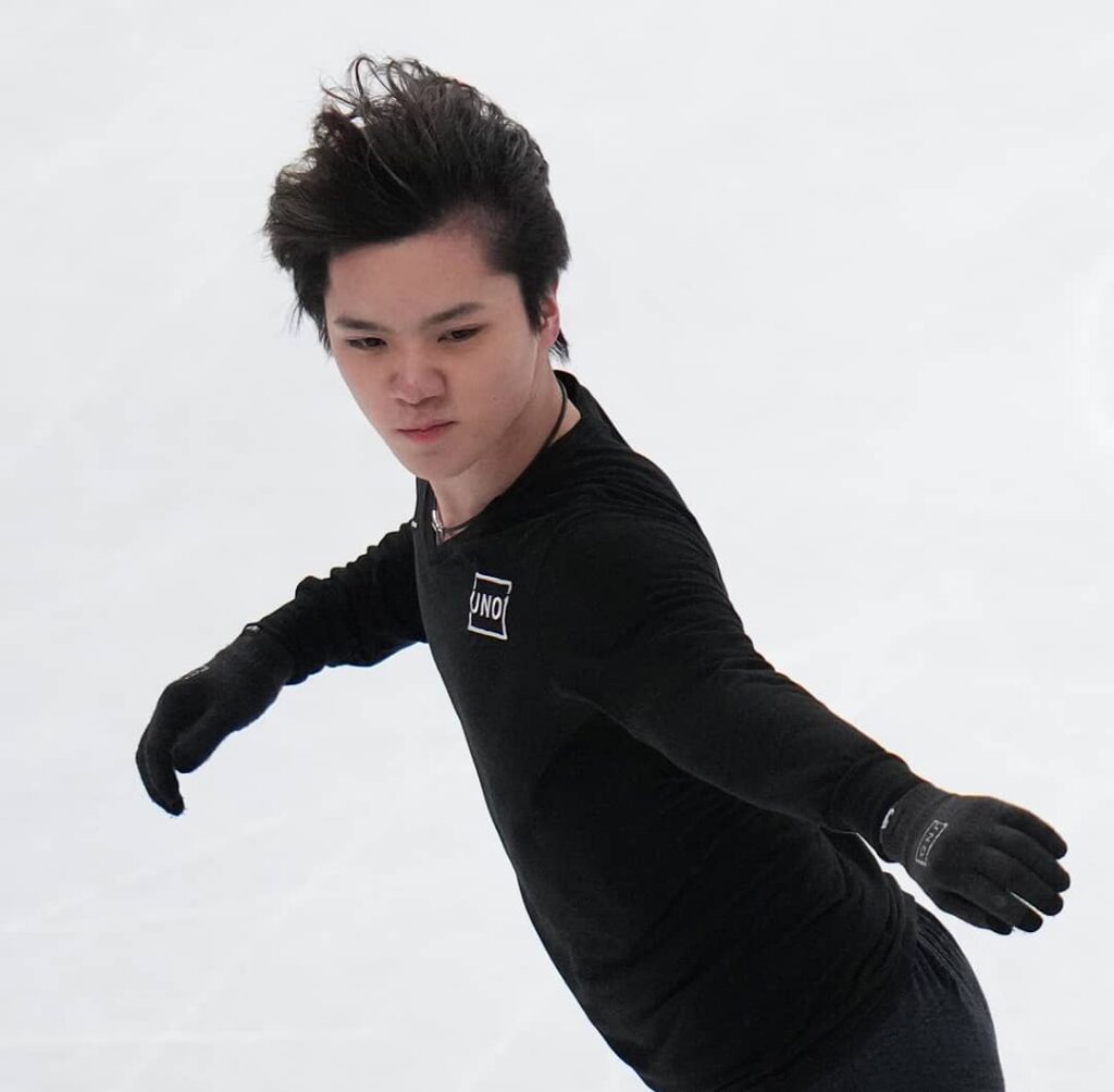 Shoma Uno While Skating (Source: Instagram)