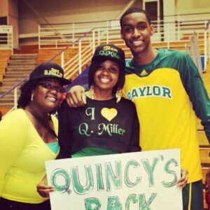 Quincy with his Sister