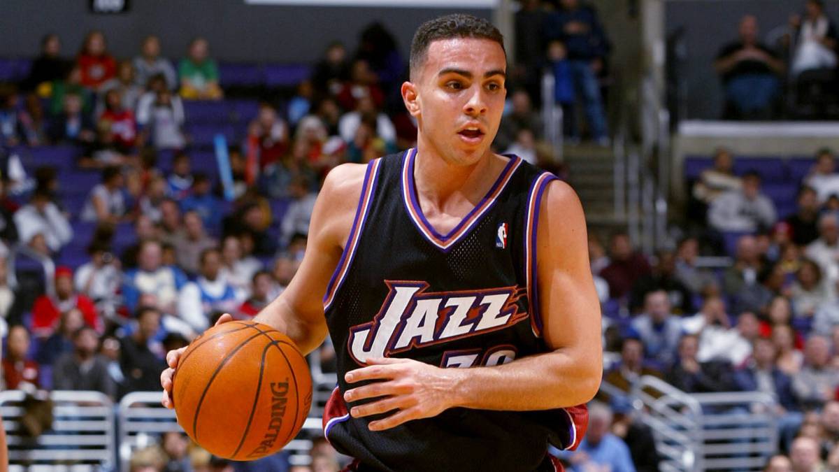 Player In Utah Jazz Jersey