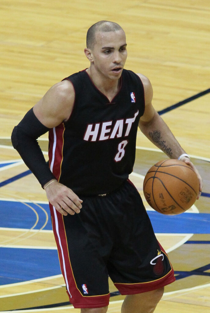 Player in black jersey