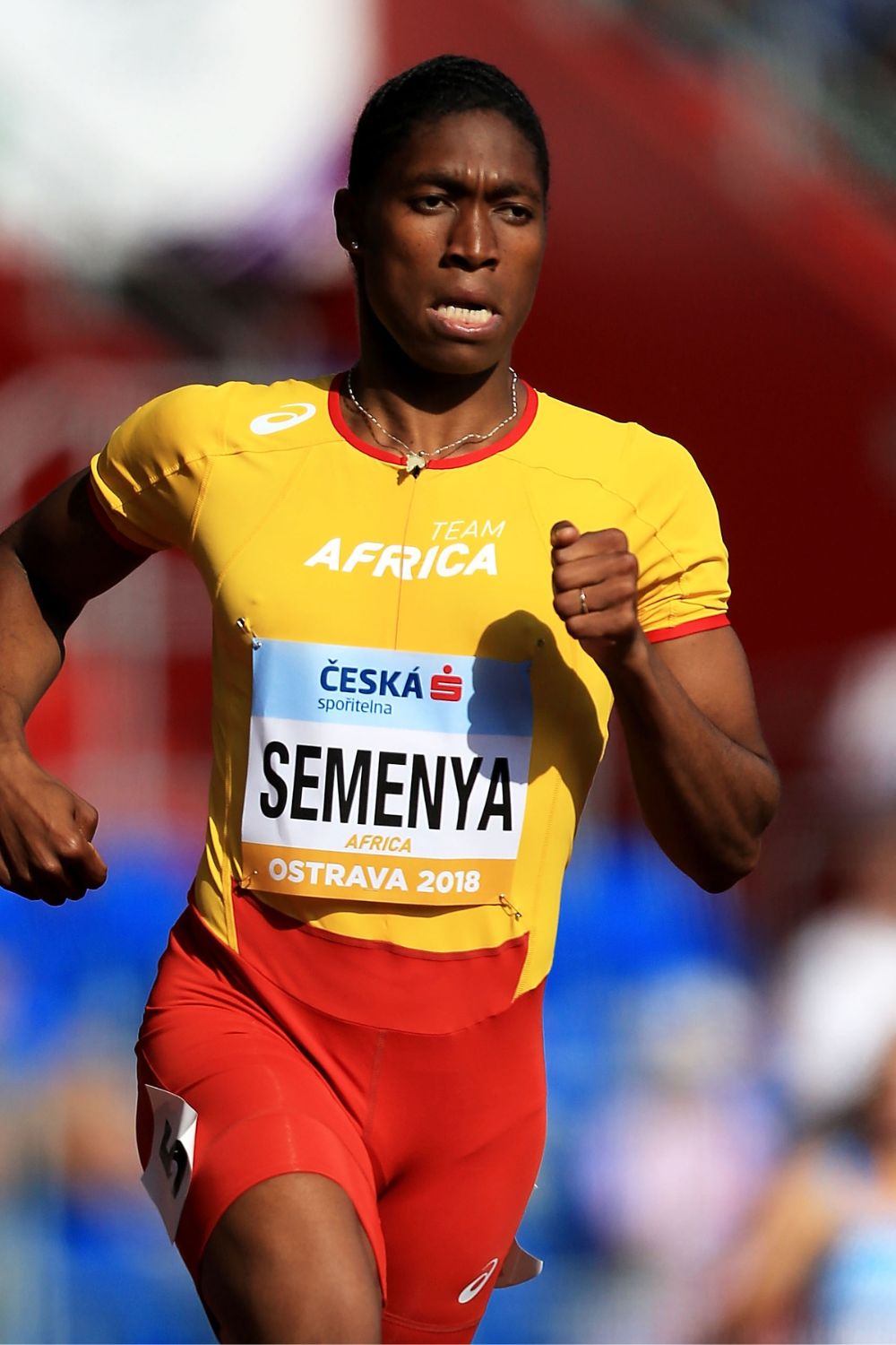 Caster Semenya Winning The 800 m Race At The 2017 World Championship (Source: Sports Business Journal)