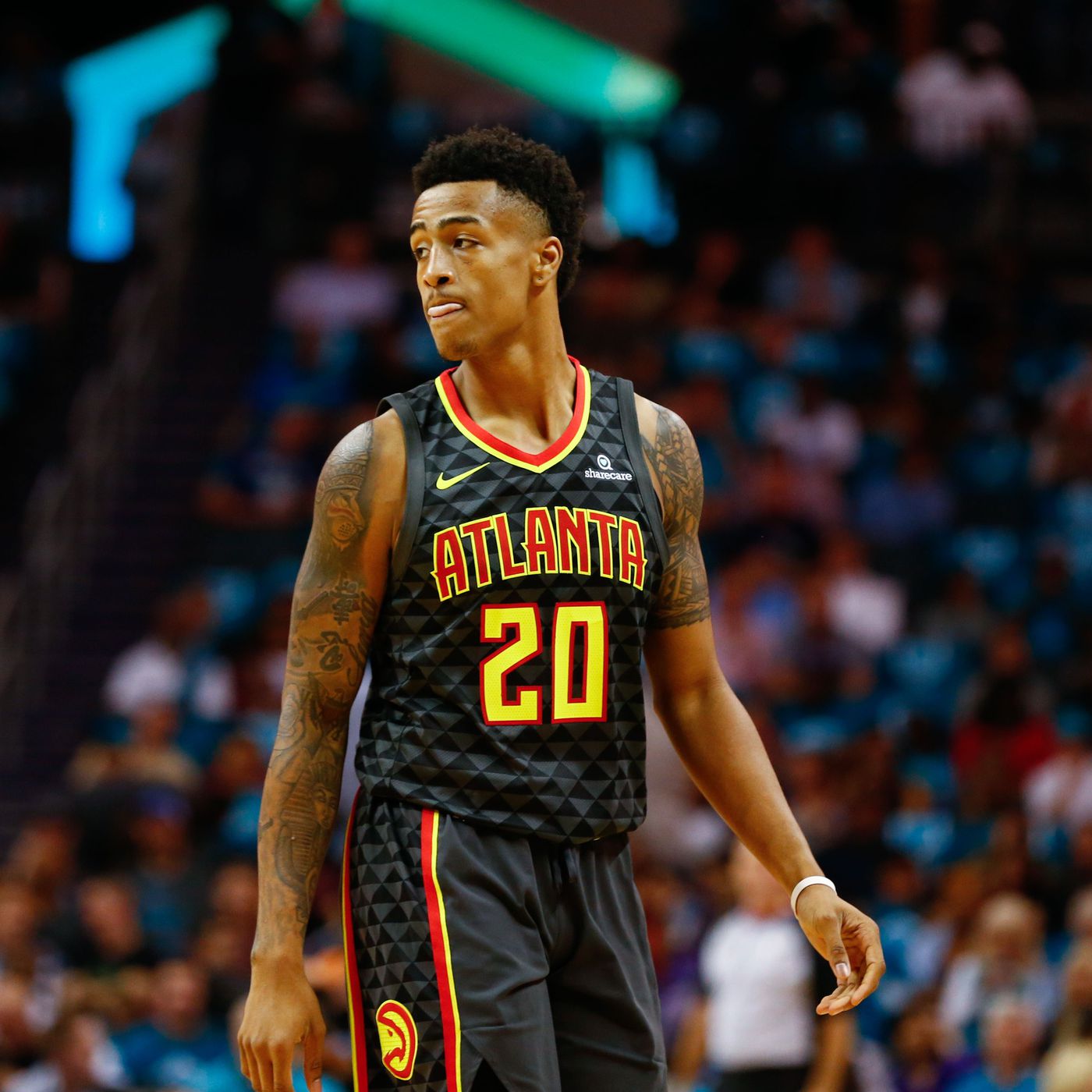 Collins with the Atlanta Hawks