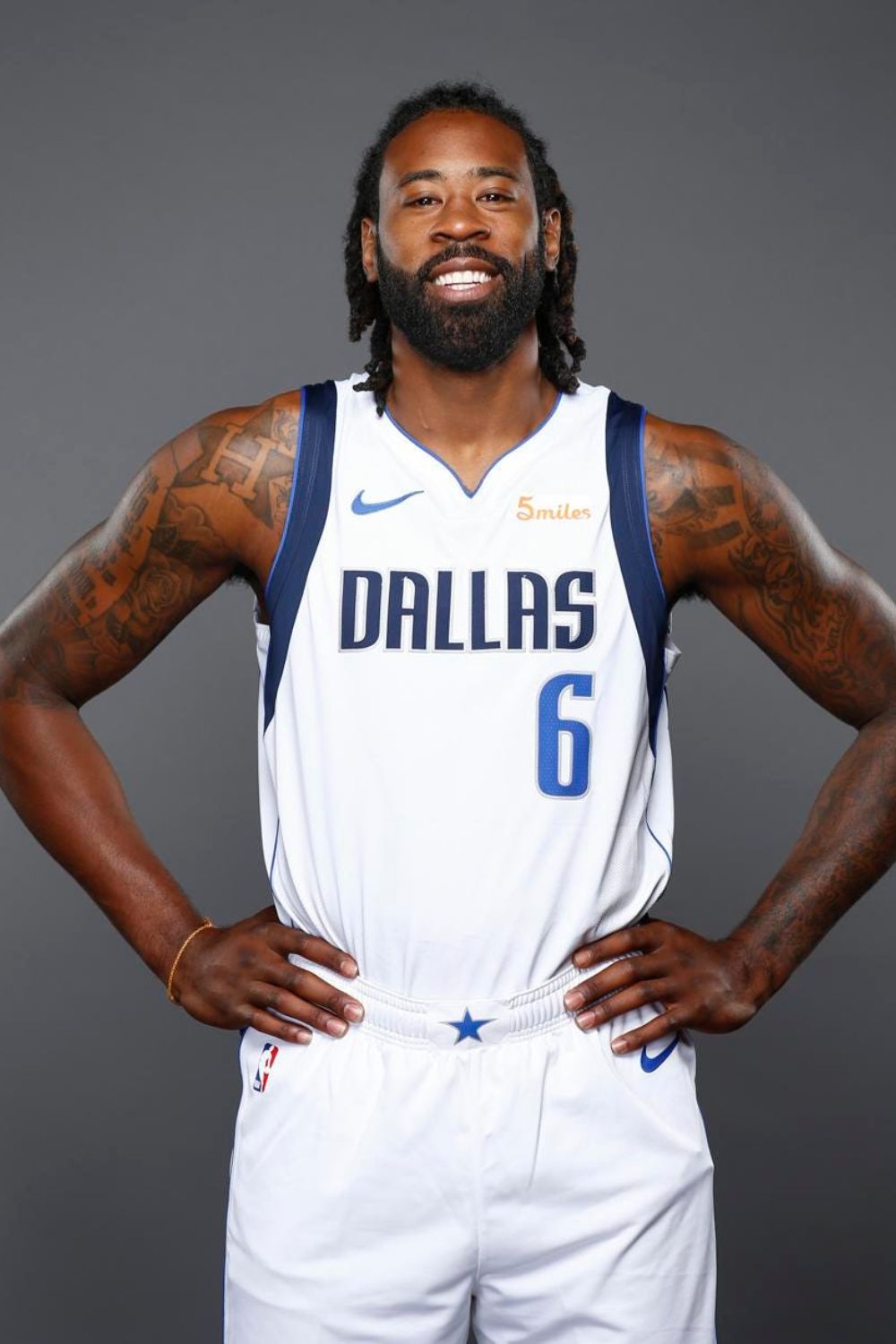 DeAndre Jordan During His Time With The Nets 