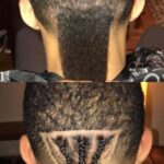 JaVale McGee’s Back Braid (Source: Bleachersreport)