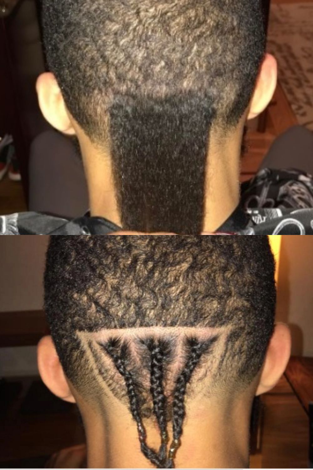 JaVale McGee's Back Braid