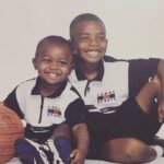 Jalen Brown With His Brother