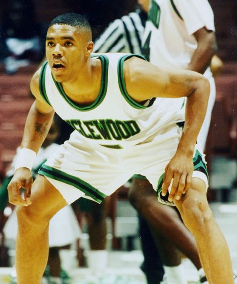 Jason Hart at basketball Court