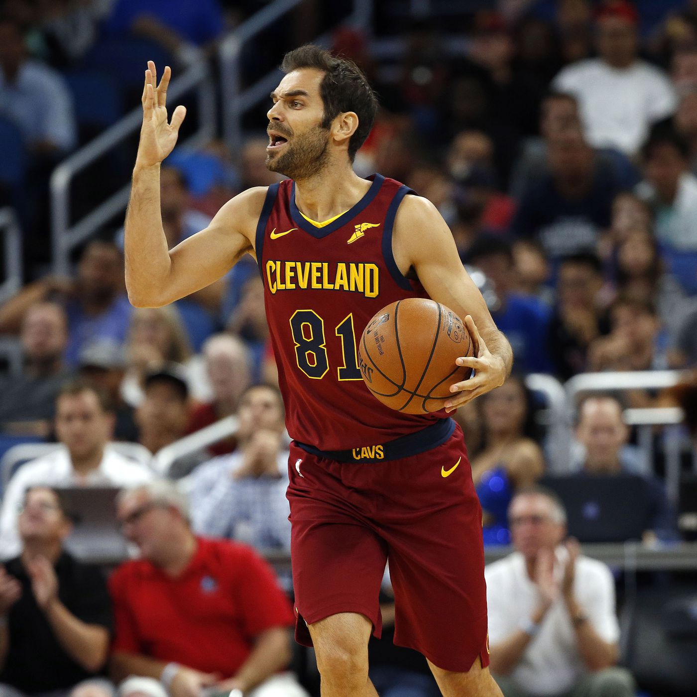 Jose Calderon in the Cleveland Cavaliers jersey (Source: Basketball Forever)
