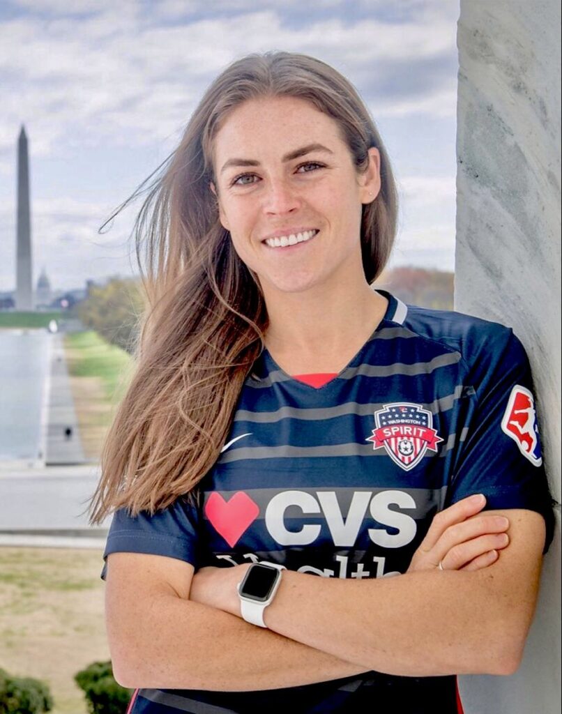 Kelley-O'Hara-playing-for-the-Washington_spirit-