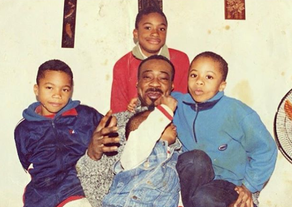 Kostas Antetokounmpo Along With His Father And Brothers