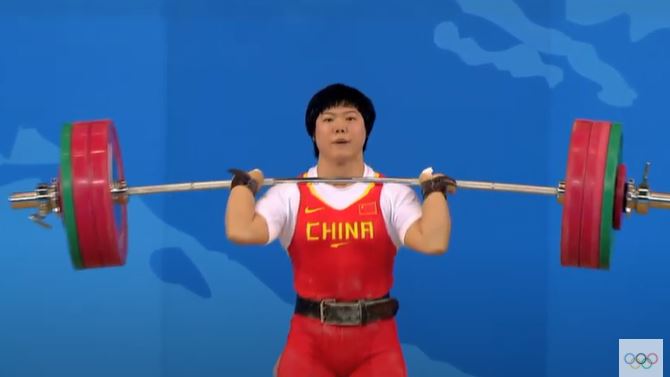Liu Chunhong weightlifting 