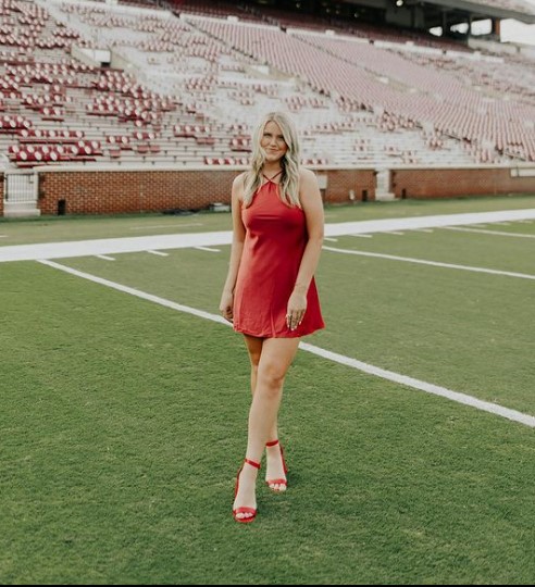 Madison In Red Outfit