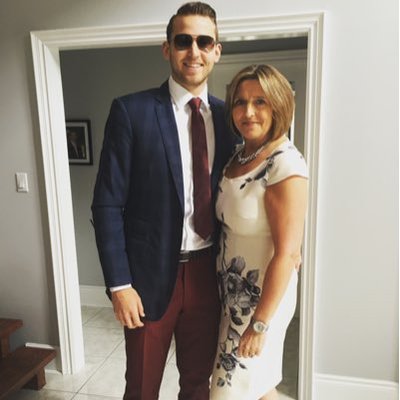 Nik Stauskas With His Mother