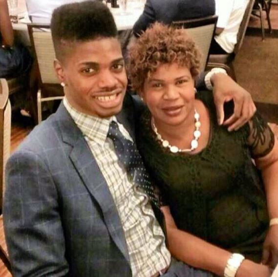 Noel and his mother Dorcina (Source: Celebrities InfoSeeMedia)