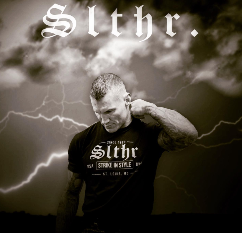Randy Orton wearing T-shirt of Slthr (Source: Instagram)