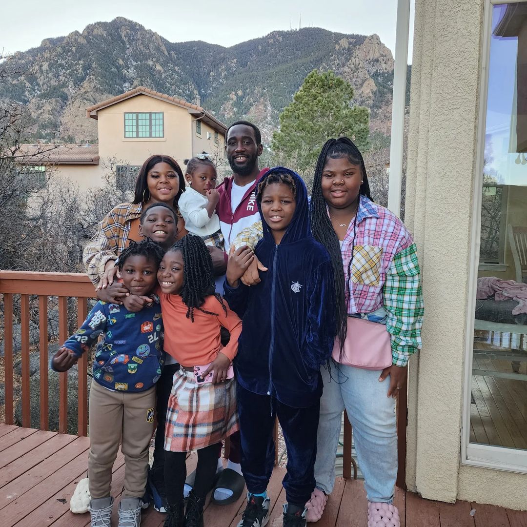 Terence Crawford With His Family
