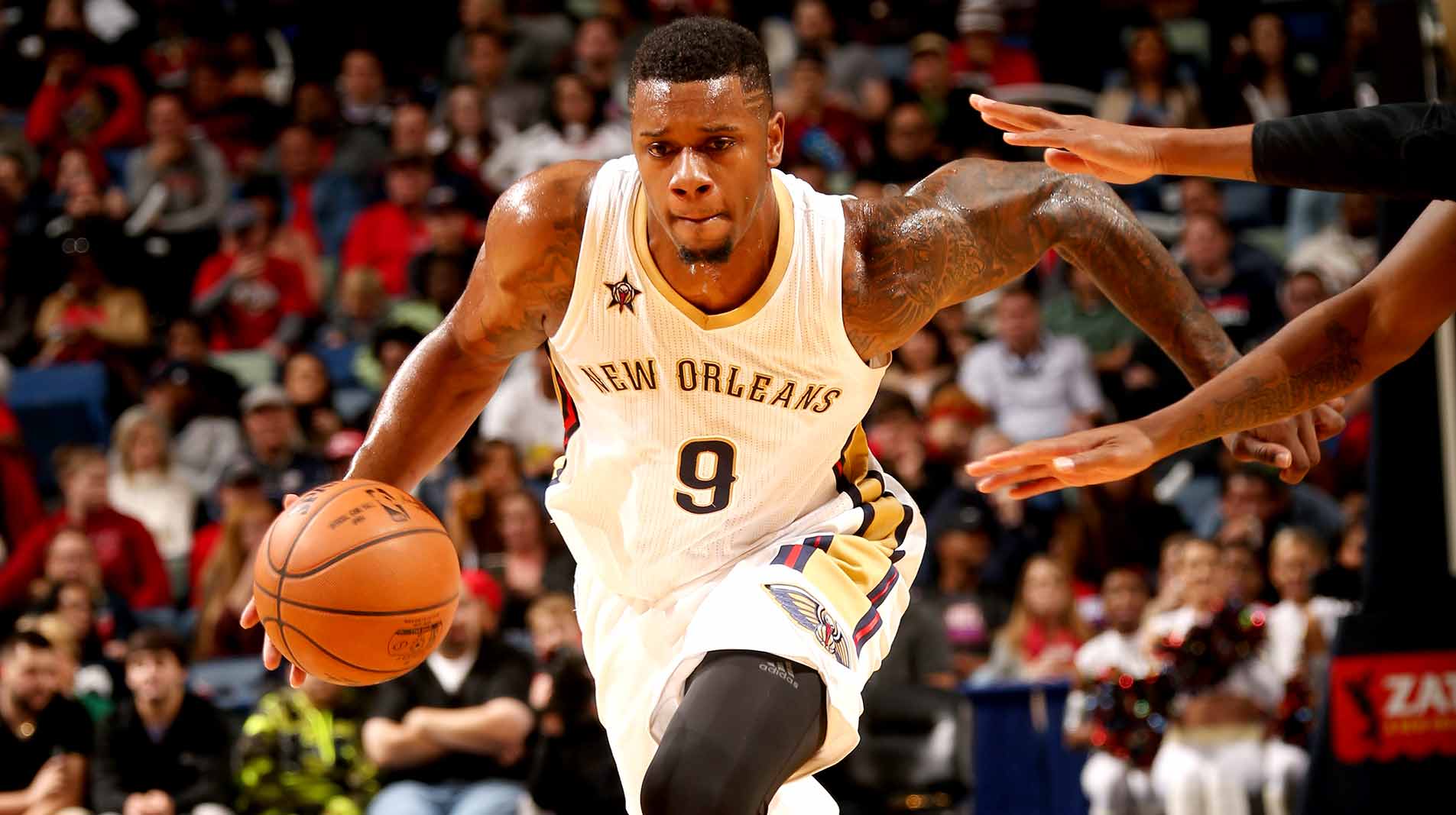 Terrence Jones in the New Orleans Pelicans-jersey 