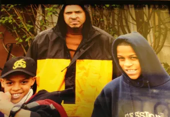 The Brown family, father & brother (Source: bleachrtreport.com)