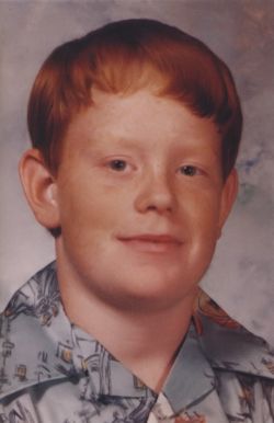 The Undertaker in his childhood.
