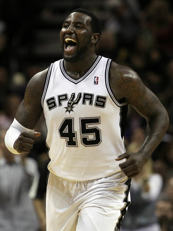 The former basketball player, Blair with San Antonio Spurs (Source: nbawiki.com)