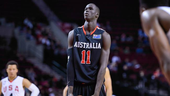 Thon Maker In Action For His National Team