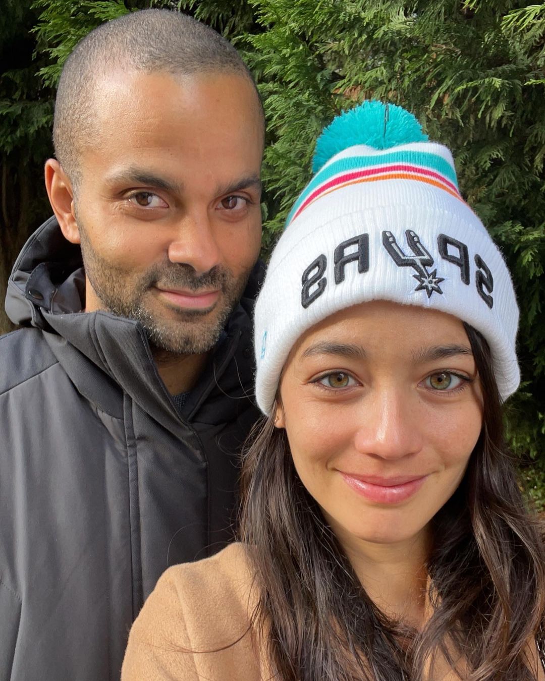 Tony Parker with Alize Lim (Source: Instagram)