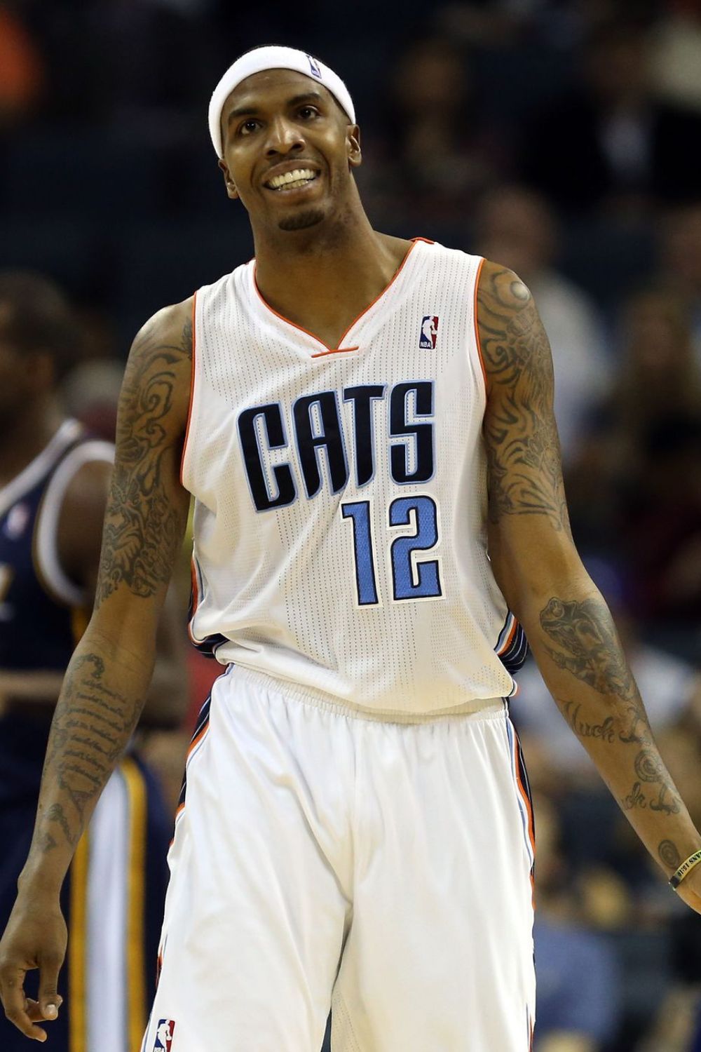 Tyrus Thomas Smiling At The Basketball Court