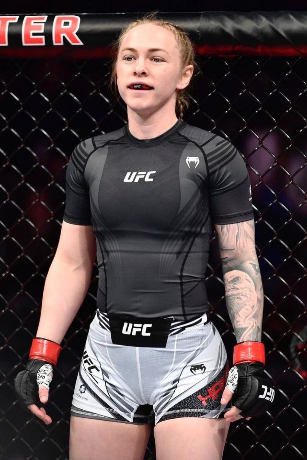 Kay Hansen On The Octagon 