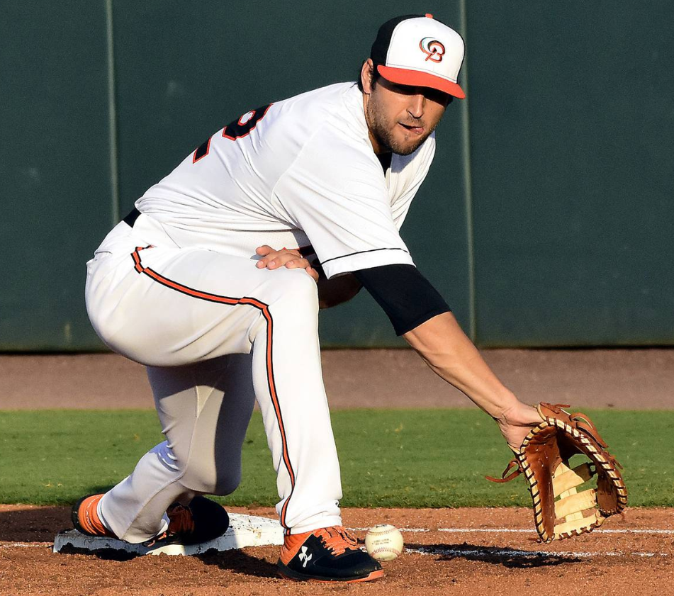 Ryan Ripken Playing For The Bowie Baysox