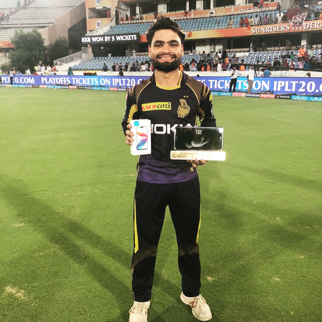 rinku-with-man-of-the-match-trophy
