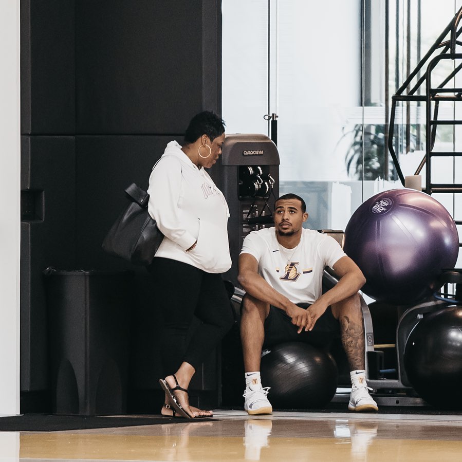 Talen Horton-Tucker Along With His Mom