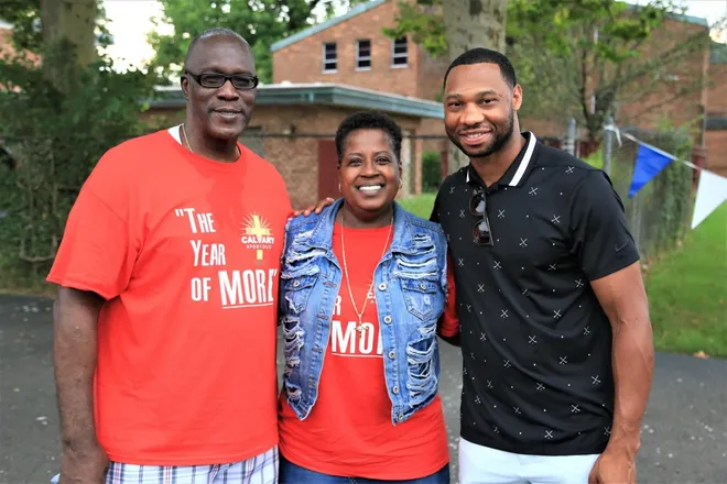 Willie Green along with his uncle (Source: Detroit Free Press)