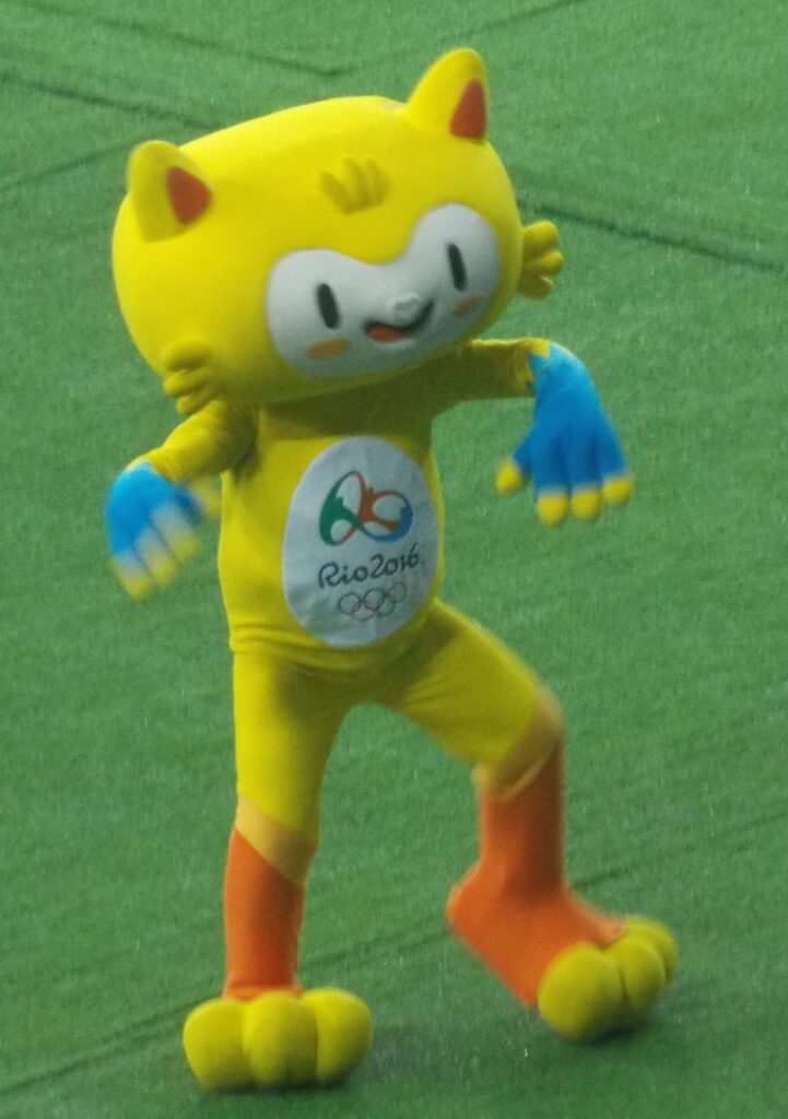 2016 Summer Olympic Mascot Vinicius (Source: Wikimedia)