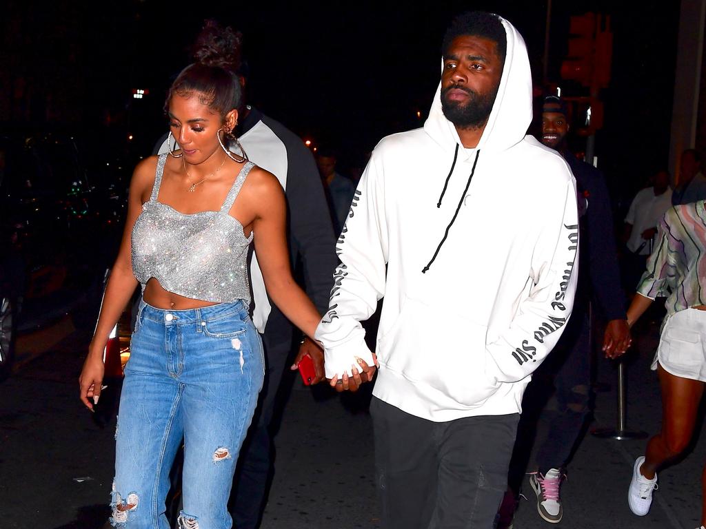 Kyrie with his girlfriend Marlene (Source: Media Refree)