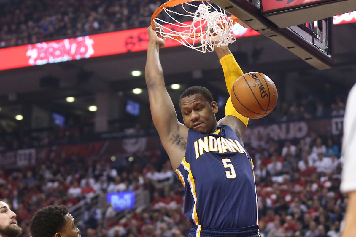 Allen with Indiana Pacers (Source: bulletsforever.com)