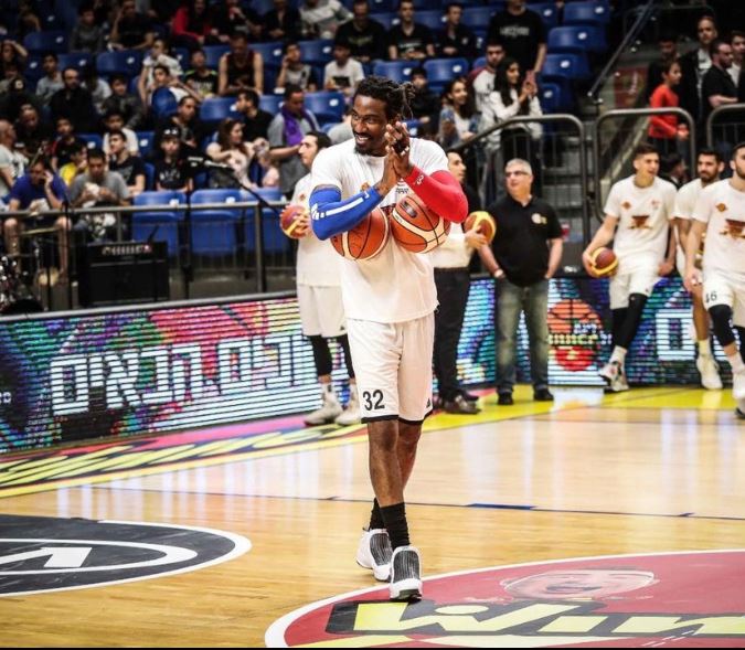 Amar'e Stoudemire at the Israeli All- Star game 2019