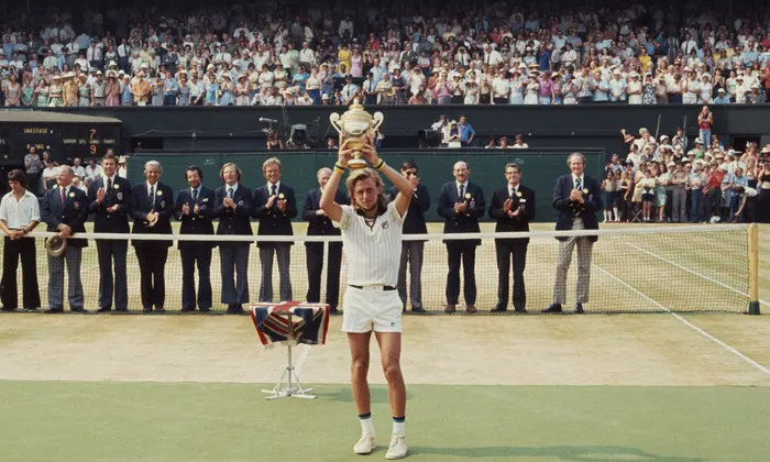 Borg With Wimbledon Title